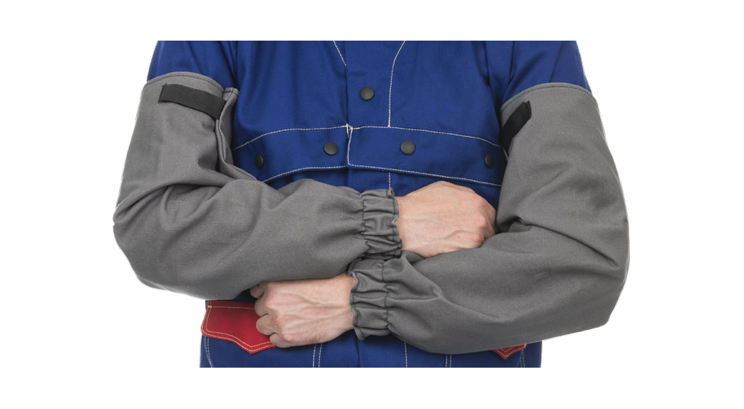 Manguitos de soldador algodón retardante a la llama 38-4321