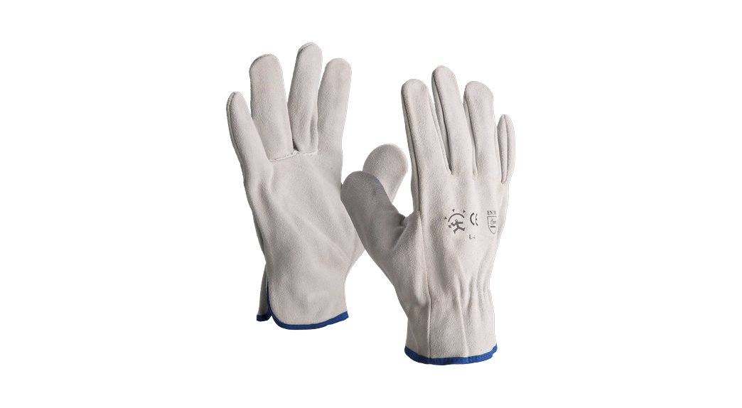 Guante tipo conductor confeccionado en serraje vacuno GU015005