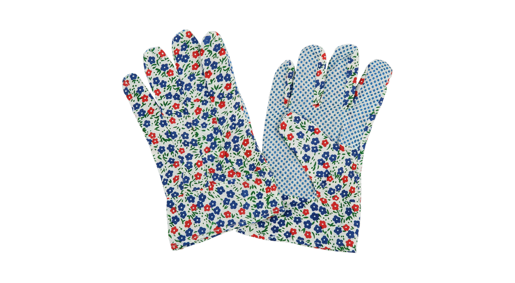 Guante malla algodón floreado GU0771542